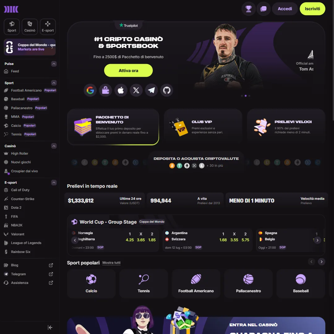 Captura 1 de Cloudbet